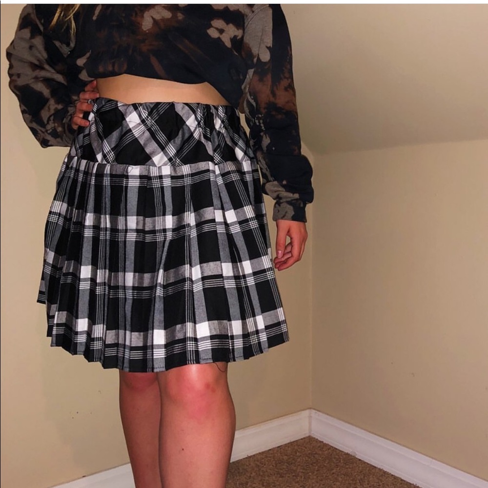 Plaid skirt
